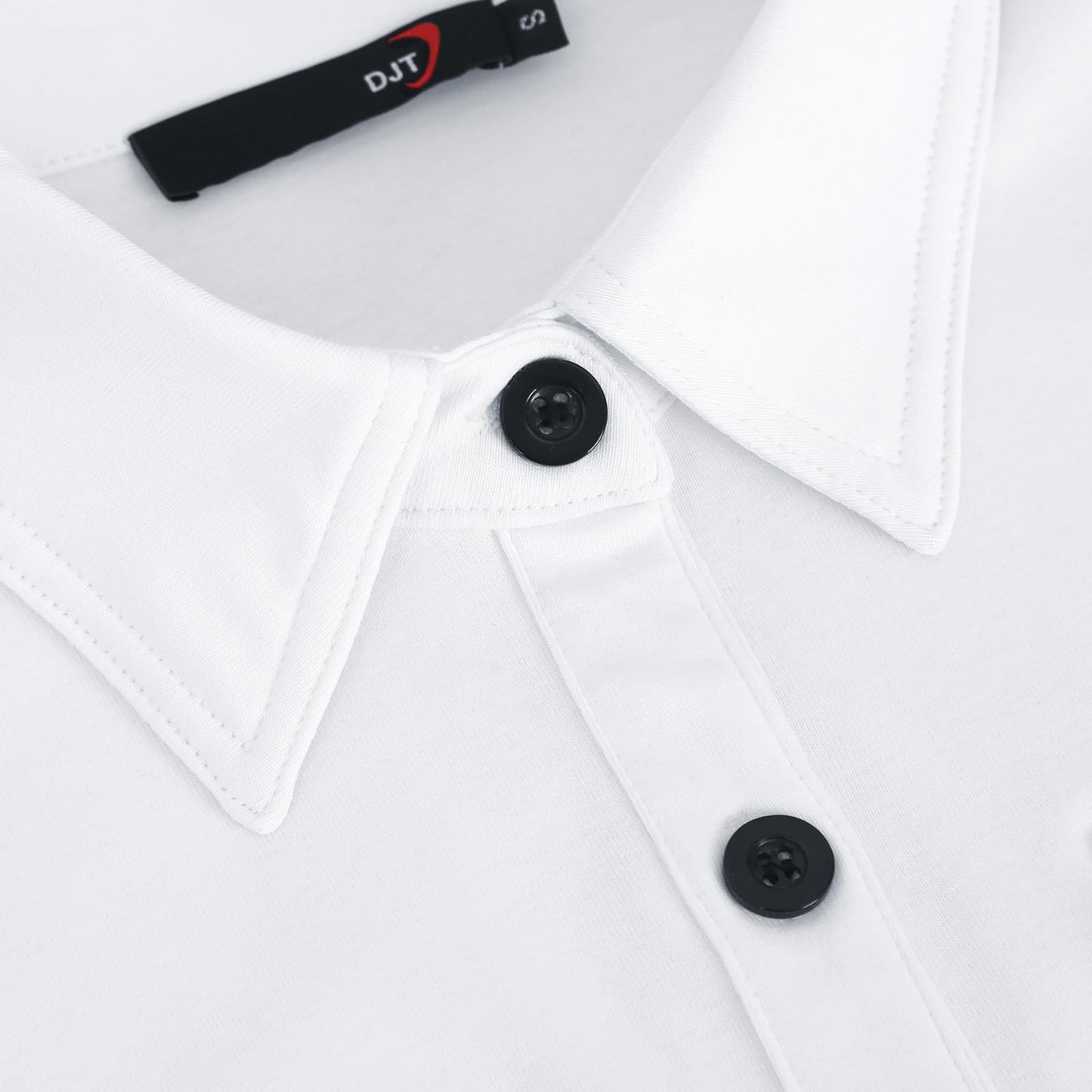 Roll Up Long Sleeve Solid White No Pocket Plaid Women’s Collared Button Down Plaid Shirt