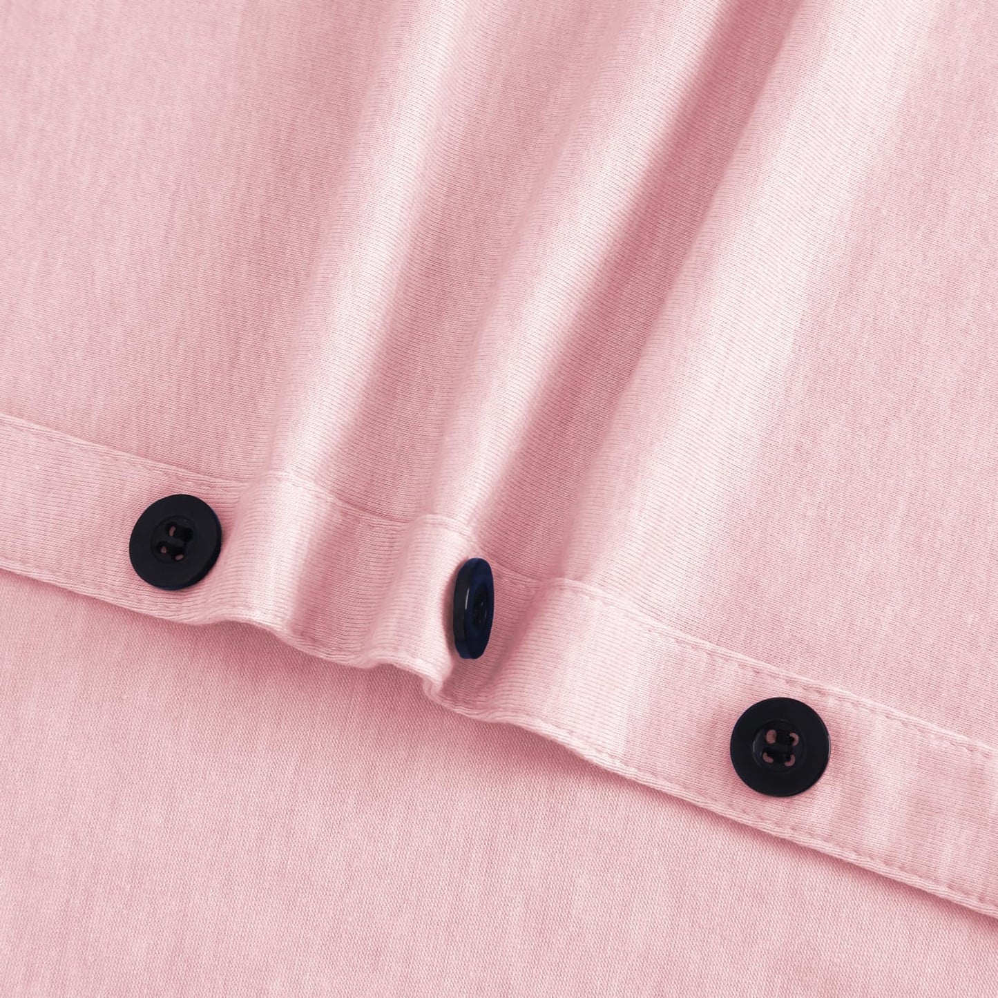 Roll Up Long Sleeve Solid Pink No Pocket Plaid Women’s Collared Button Down Plaid Shirt